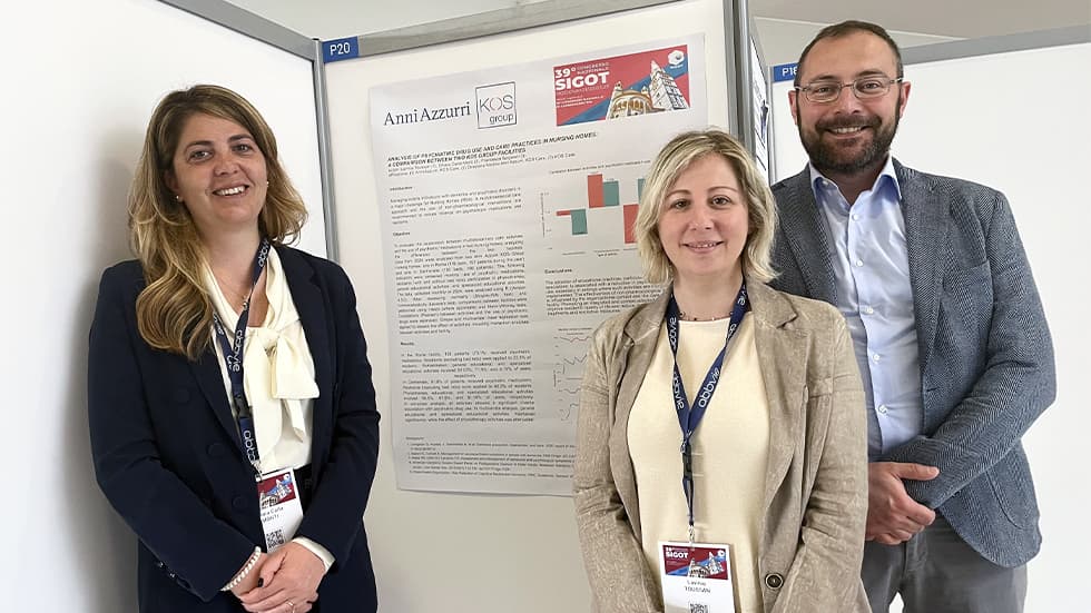 39° Congresso SIGOT: lo studio KOS dimostra che le attività educative riducono l’uso di psicofarmaci