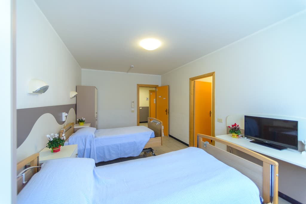 foto comfort camera doppia Residenza Anni Azzurri Castagnola
